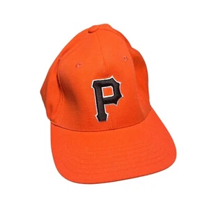 Pittsburgh Pirates Hat Snapback American Needle MLB Baseball Orange Black Cap - Picture 1 of 6