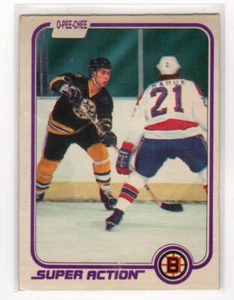 1981 O-Pee-Chee Hockey #17 Ray Bourque Super Action Boston Bruins - Bild 1 von 2