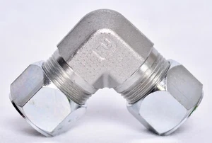Parker Hannifin A-LOK SS Union Elbow 1" Tube Fitting Double Ferrule 16EE16-S - Picture 1 of 7