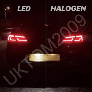 2X VW PASSAT CC REPLACEMENT REAR NUMBER PLATE LED UNITS CANBUS ERROR FREE - Picture 1 of 7