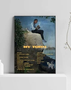 Póster de música premium del álbum Lil Baby My Turn | Lista de canciones de ilustraciones - Imagen 1 de 4