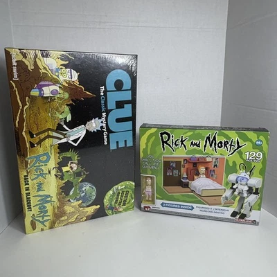 Juego de mesa Rick And Morty Clue/Juego de construcción bola de nieve You Shall Now Call Me Foto 1 de 4