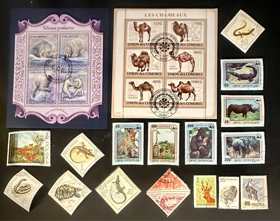 Estampillas con animales B712, 50+ Foto 1 de 1