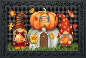 Briarwood Lane Fall Gnome Home Humor Doormat - Picture 1 of 4