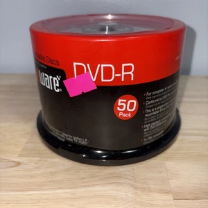 NEU Gigaware DVD-R 120Min VIDEO 4,7 GB DATEN 16-fache Geschwindigkeit leere Discs 50er-Pack - Bild 1 von 5