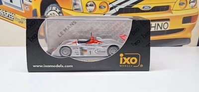 IXO MODELS - LE MANS 2001 WINNER - AUDI R8 JOEST - 1/43 SCALE MODEL CAR LMM001 — 第 1/4 张图片