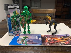 Lego Dino Attack 7474: Raptor ONLY + Lego Knights Kingdom 8784 - Rascus