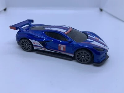 Hot Wheels - Chevrolet Corvette C8.R GT3 Blue - MINT LOOSE - Diecast - 1:64 — 第 1/2 张图片