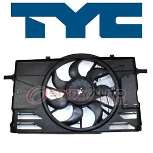TYC Dual Radiator & Condenser Fan Assembly for 2005-2011 Volvo V50 Belts mk