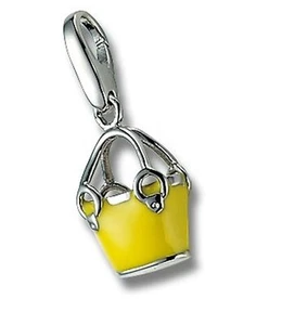 Giorgio Martello Charm 341 Charms Silber Tasche gelb - Bild 1 von 1