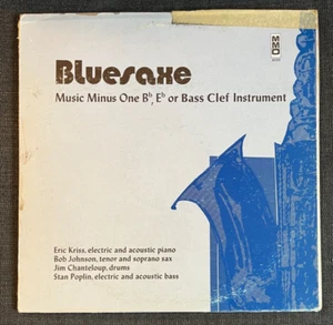 ERIC KRISS - BlueSaxe ~ MMO 4098 | Recorded 1975 w/Poplin, Chanteloup, Johnson - Imagen 1 de 5