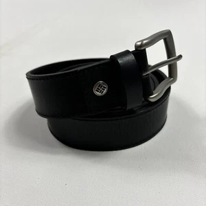 Columbia Belt Mens Leather Belt Black Large 38-40 - Picture 1 of 6