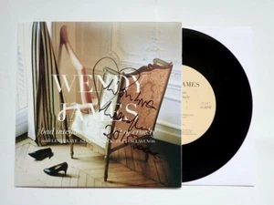 WENDY JAMES - BAD INTENTIONS & A BIT OF CRUELTY - SIGNED 7" - RARE - Imagen 1 de 6