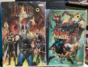 2 TPB LOT THOR RAGNAROKS + AVENGERS VS PET AVENGERS UNREAD MARVEL - Picture 1 of 5