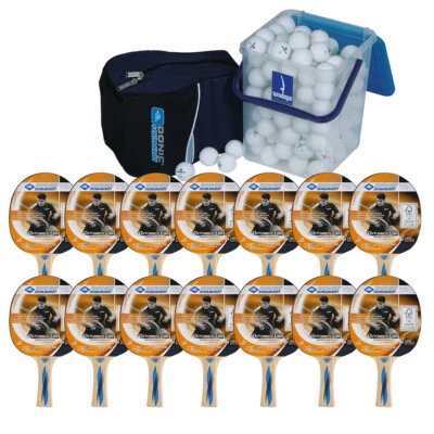 TURNMEYER® Tischtennis-Set Donic Schule, 136-teilig