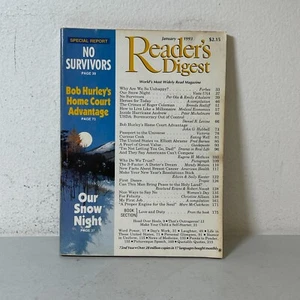 Vintage January 1993 Readers Digest Magazine "Worlds Most Widely Read Magazine" - Picture 1 of 6