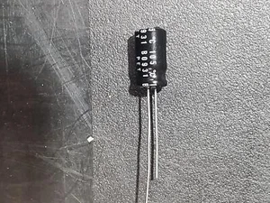 Set of 5, Nichicon 105°C Electrolytic Capacitor 6.8uF 25V (6.8 mfd 25V) 20% Radi - Picture 1 of 1