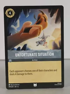 Unglückliche Situation - Azuritisches Meer - 199/204 - Lorcana TCG - Uncommon - Bild 1 von 11