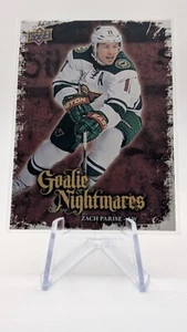 2016-17 UPPER DECK GOALIE NIGHTMARES ZACH PARISE #GN-15 MINNESOTA WILD - Picture 1 of 2