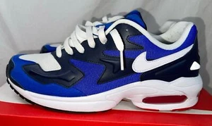 Nike Air Max 2 Light Herren Sneaker Größe 8,5 Racer Blau/Weiß-Obsidian Schuh - Bild 1 von 9