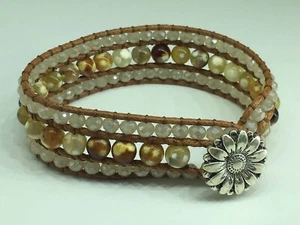 Fashion Women jewelry natural Stone crystal Armband wrap Bracelets jewelry gift - Picture 1 of 7