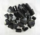 500 Grm Natural Black Tourmaline Mix Shape Crystal Rod Rough loose Gemstone 1140