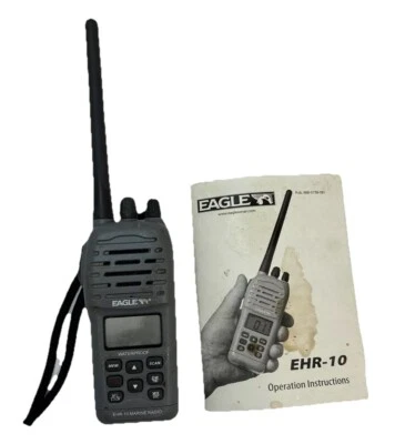 Marine Radio Eagle RHR-10 VHF Two Way Transceiver Handheld - Image 1 of 4