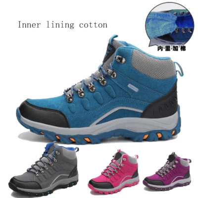 Women outdoor waterproof shoes hiking run camping trip hiking boots durable 9/13 - Image 1 of 4