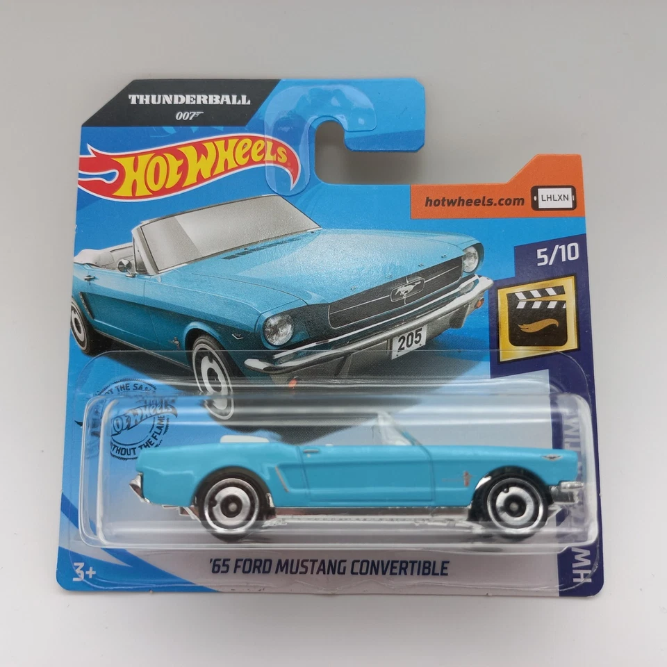 HOT WHEELS - ´65 FORD MUSTANG CONVERTIBLE - HW SCREENTIME 5/10 - 2020 - ESC 1:64 - Imagen 1 de 1