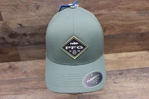 PFG Island Angler Stretch Fit Ball Cap S/M Cypress - Picture 1 of 7