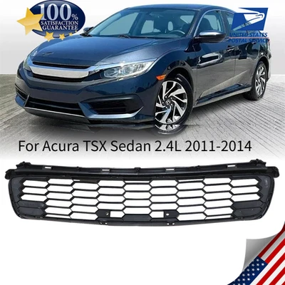 Bumper Lower Grille For Acura TSX Sedan 2.4L 2011-2014 71107TL0G60 Foto 1 de 4