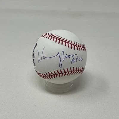 Warren Moon Autographed Signed NFL Houston Oilers HOF 02 ROML Baseball JSA COA - Image 1 of 4