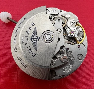 BREITLING ETA 7750 AUTOMATIC CHRONOGRAPH  MENS  SERVICED SWISS MADE MOVEMENT - image 1 of 4