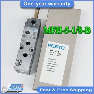 MFH-5-1/8-B 1PC FESTO 19758 solenoid valve MFH518B New Fast Shipping - Picture 1 of 5