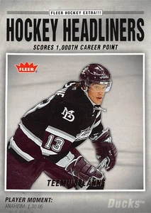 2006-07 Fleer Hockey Headliners #HL3 Teemu Selanne - Picture 1 of 2
