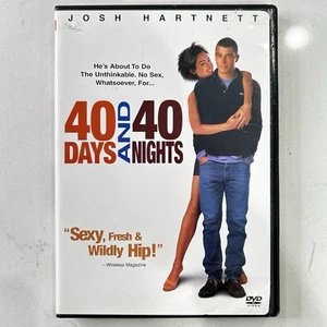 40 Days and 40 Nights DVD Josh Hartnett Romantic Comedy Relationship Challenge - Picture 1 of 5