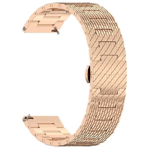 20mm/22mm Metal Strap for Huawei watch GT3 42mm /Amazfit GTS4 Mini /ticwatch GTH - Picture 1 of 16