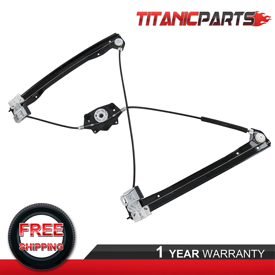 Window Regulator For Ford Fusion Lincoln Zephyr MKZ Mercury Milan Front Driver Foto 1 de 4