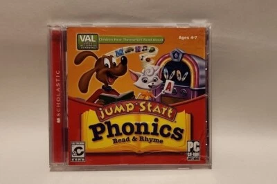 JumpStart Phonics Read and Rhyme Pc CD-ROM for ages 4-7 with VAL - Image 1 of 4