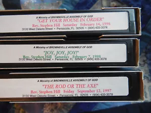 Brownsville Revival VHS tapes, set of 3 - Picture 1 of 1