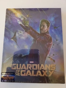 GUARDIANS OF THE GALAXY BLUFANS LENTICULAR SLIP 3D + 2D BLU-RAY STEELBOOK - Picture 1 of 4