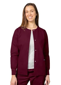 Adar Women Medical Nursing Workwear Uniform Long Sleeve Warm Up Scrub Jacket - Picture 1 of 140