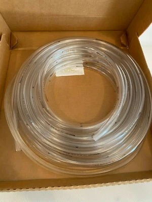 Fisherbrand 1/2 ID x 3/32 Wall Clear Flex Tubing Medical 50 Ft - Image 1 of 4