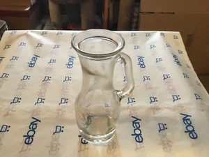 Clear glass pitcher  - Picture 1 of 4