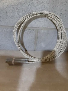 WATLOW FIREROD CARTRIDGE HEATER 2200-9799 5/8" DIAM x 4" 120V 250W 76" LEADS - Picture 1 of 2