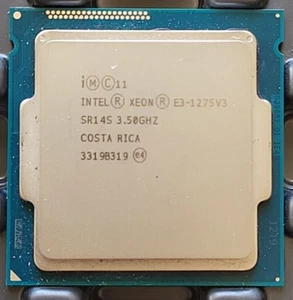 Intel Xeon SR14S E3-1275v3 3.5GHz Quad Core 8MB 22 nm CPU Processor - Picture 1 of 1