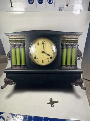 Antique Gilbert Mantel Clock ©1900s Original Movement - Image 1 of 4