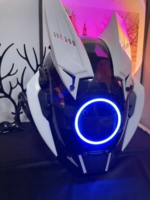 Cyberpunk Mask Cosplay Helmet Star Wars Kamen Rider Dance Props Halloween Toys - Image 1 of 4