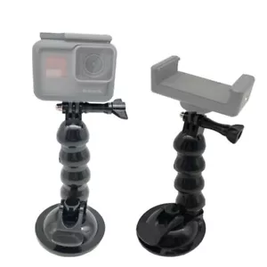 Soporte de montaje de ventana flexible con mordazas de ventosa para automóvil para GoPro Xiao Yi 4K para DJI Osmo - Imagen 1 de 11