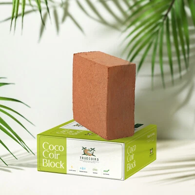 10 lb CocoCoir Bloque Fibra de Coco Suelo Planta Medios de Cultivo Orgánicos Foto 1 de 4